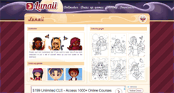 Desktop Screenshot of lunaii-dollmaker.com