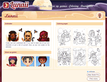 Tablet Screenshot of lunaii-dollmaker.com